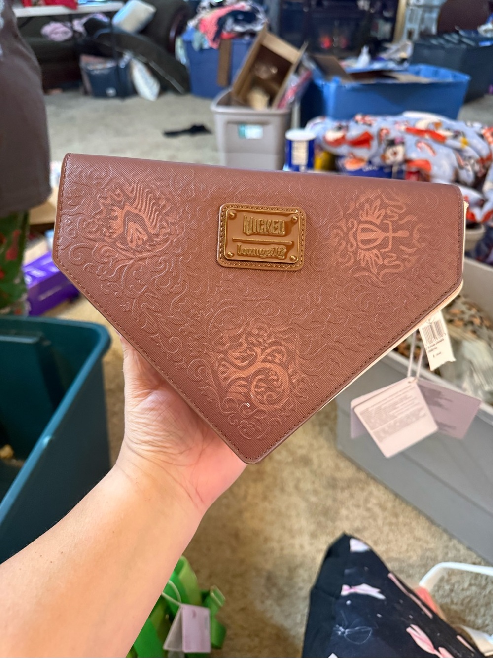 Loungefly Wicked Elphaba's Grimmerie Spell Book Crossbody Bag